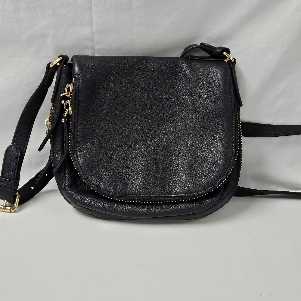 NWT's Vince Camuto Leather Crossbody Bag with Gold Hardware